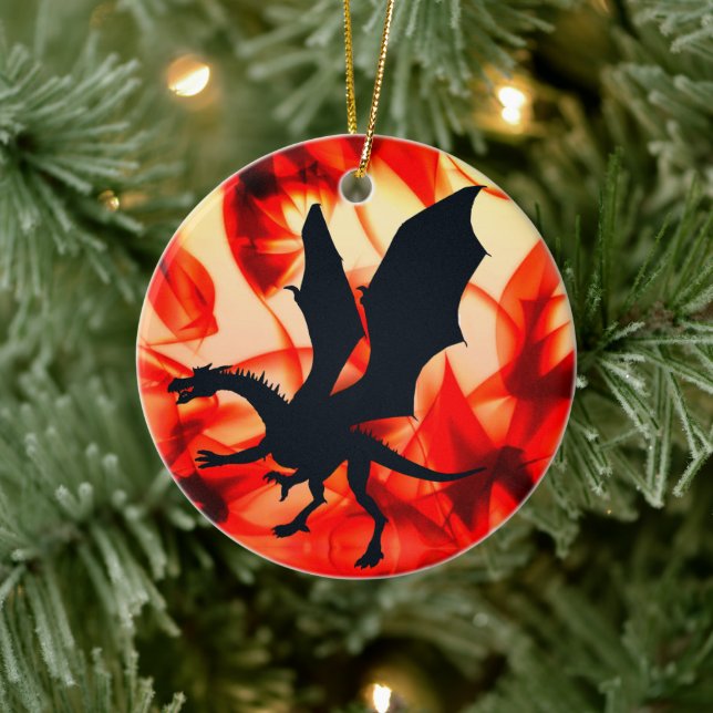 Dragon's Embrace Holiday Ornament (Baum)