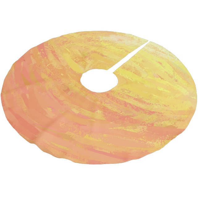 Dragons Eye Polyester Weihnachtsbaumdecke (Schrägansicht)