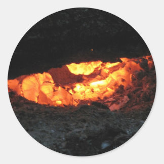 Dragons Eye Runder Aufkleber