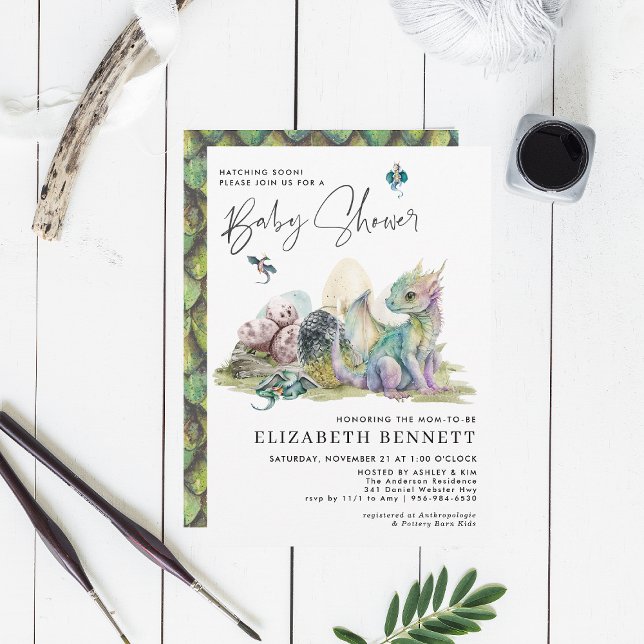 Dragons Fairy Tale | Dragon Eggs Baby Dusche (Von Creator hochgeladen)