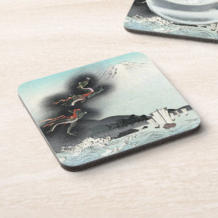 Dragon's Fury Sea Battle for Mount Fuji, Japan Getränkeuntersetzer