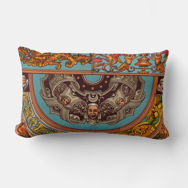 Dragons & Gargoyles Lumbar Kissen (Vorderseite)