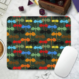 Dragons Green Flight Fantasy Mousepad