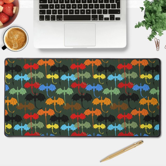 Dragons Green Flight Fantasy Schreibtischunterlage (Von Creator hochgeladen)