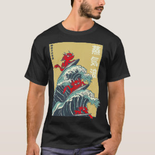 Dragons im japanischen Stil T-Shirt