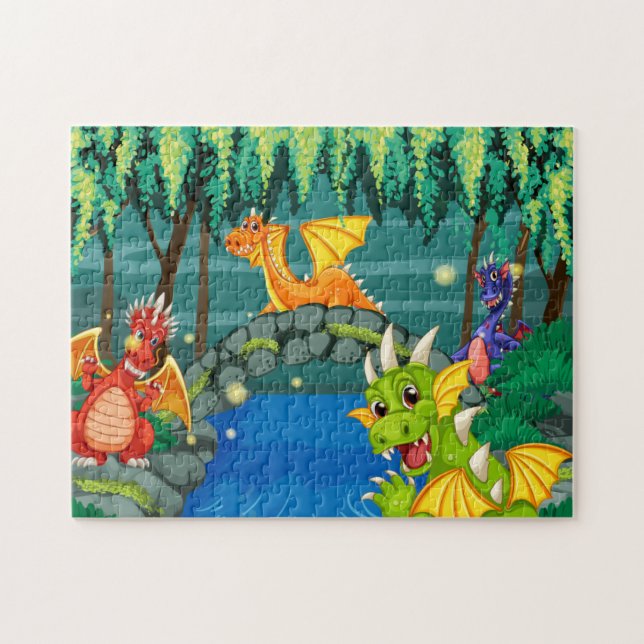 Dragons Jigsaw Puzzle (Horizontal)