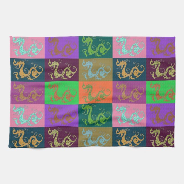 Dragons Küchentücher (Horizontal)