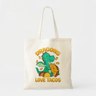 Dragons Liebe Tacos Tragetasche