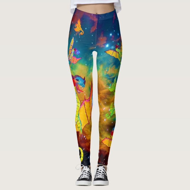 Dragons & Monsters Museo Cantonale d'Arte Leggings (Vorderseite)