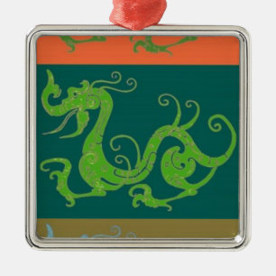 Dragons Ornament Aus Metall