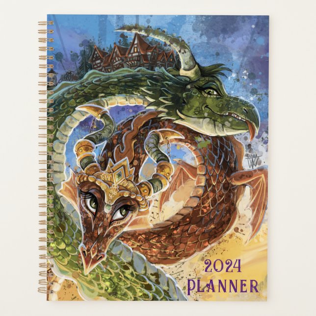Dragons Rising Planner Planer (Vorderseite)