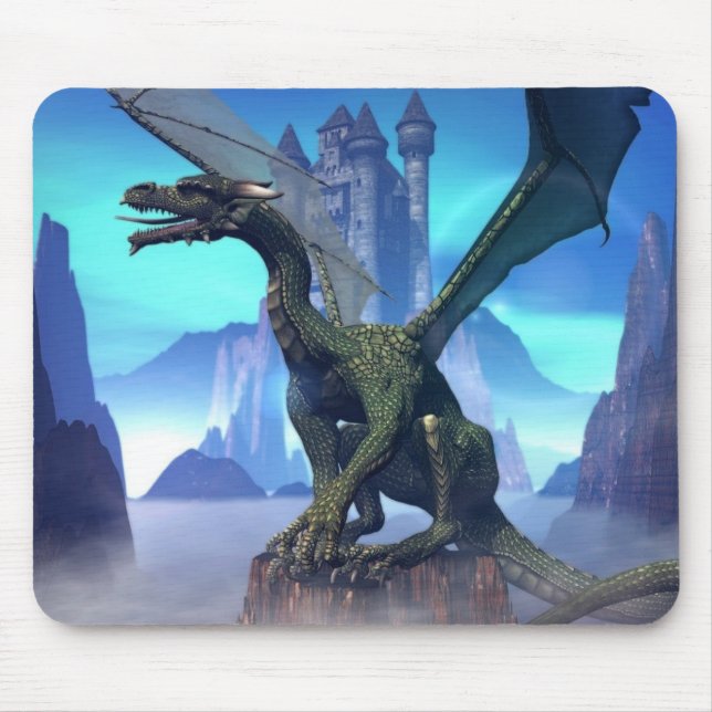 Dragons Welt-Maus-Pad Mousepad (Vorne)