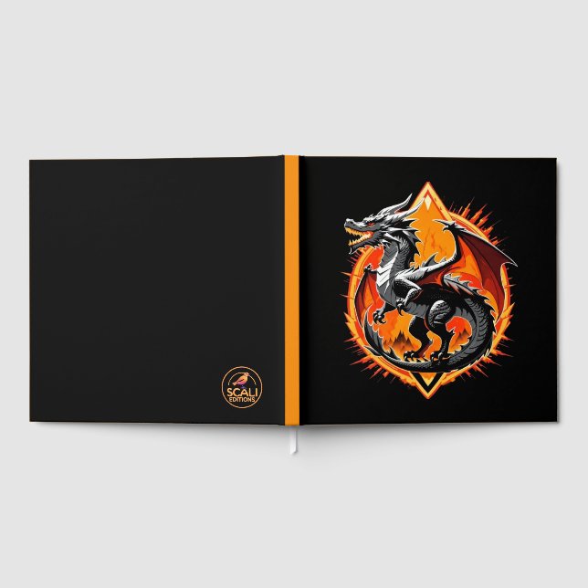 Dragon's Wrath: Das Samurai-Erwachen / Vintage Kun Gästebuch (Voll)