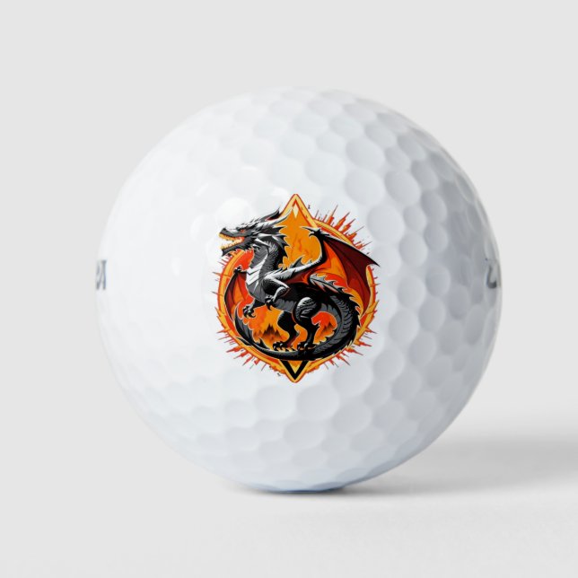 Dragon's Wrath: Das Samurai-Erwachen / Vintage Kun Golfball (Vorderseite)