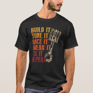 Dragster Drag Racing Race Car Driver Auto Race Fan T-Shirt