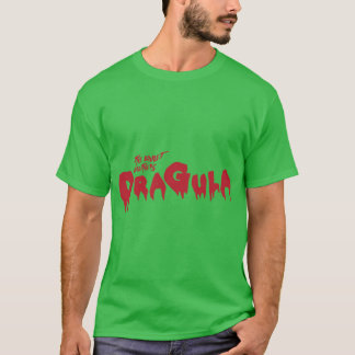 Dragula-Logo Dunkleres Rot T-Shirt