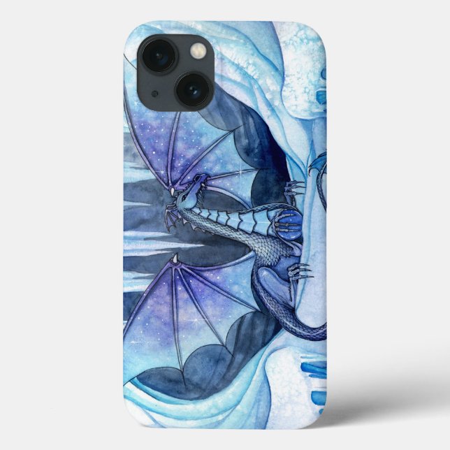 Dragys of Ice Dragon Mystical Fantasy Art Artwork  Case-Mate iPhone Hülle (Rückseite)