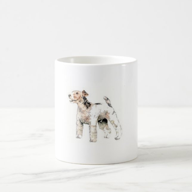 Draht-behaarter Foxterrier Tasse (Mittel)