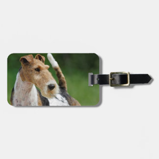 Draht-Foxterrier-Gepäckanhänger Gepäckanhänger