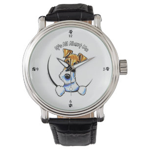 Draht-Foxterrier IAAM Armbanduhr