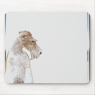 Draht-Foxterrier Mousepad