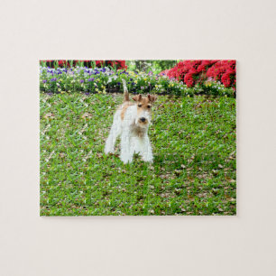 Draht-Foxterrier Puzzle