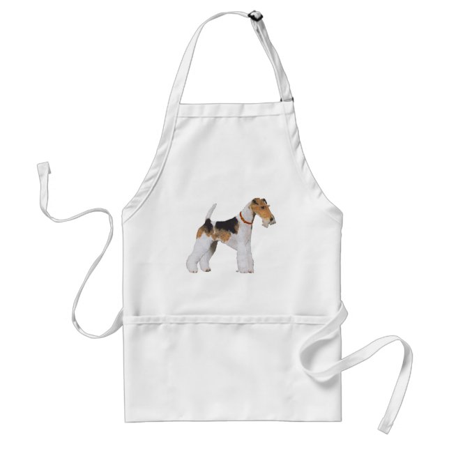 Draht-Foxterrier Schürze (Vorne)