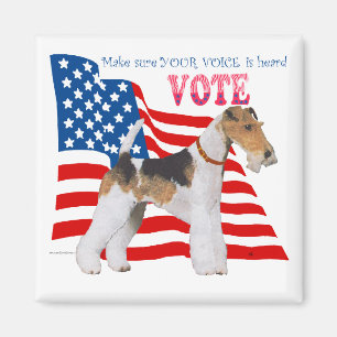 Draht-Fuchs-Terrier STIMME Magnet