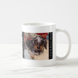 Draht-Haar-Dackel-Kaffee-Tasse Tasse