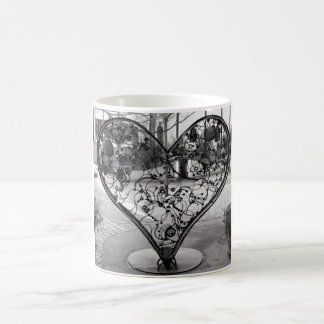 Draht-Herz Tasse