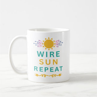 Draht Sonne Wiederholen Kaffeetasse