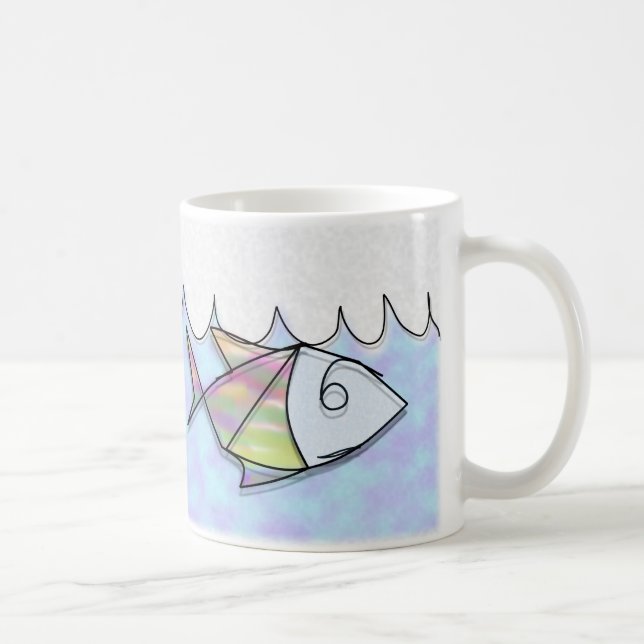 Drahtfisch Tasse (Rechts)