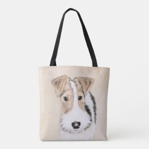 Drahtfox-Terrier-Malerei - niedliche ursprünglich