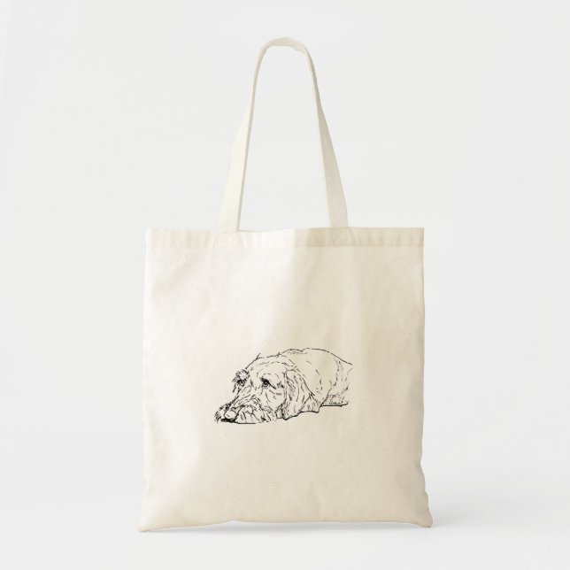 Drahthaar-Dachshund-Tragetasche Tragetasche (Vorne)