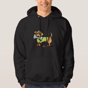 Drahthaar Dackel Country Apple Hoodie