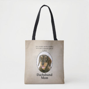 Drahthaar Dackel Mama Tasche