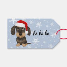 Drahthaar Dackel Niedlich Teckel Dog Weihnachten