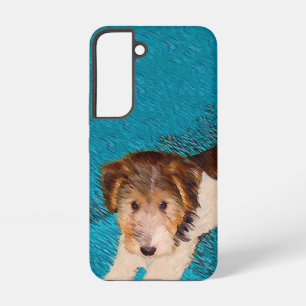 Drahthaar-Fox-Terrier-Welpenmalerei - Originale Hu Samsung Galaxy Hülle
