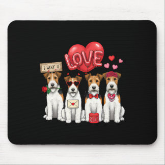 Drahthaar-Foxterrier I belle Dich an Ein Herz Vale Mousepad