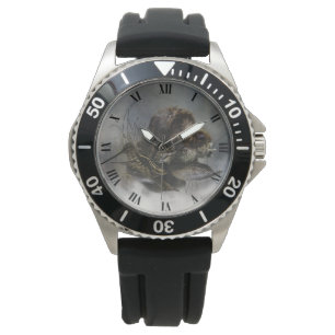 Drahthaar Pointing Griffon Armbanduhr