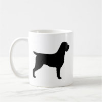 Drahthaar Pointing Griffon Dog Silhouetten