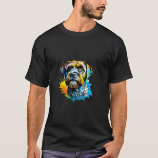 Drahthaar Pointing Griffon Pop Art I Dog Lover I T-Shirt