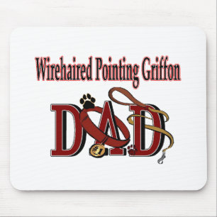 Drahthaar Pointing Griffon Vater Mousepad