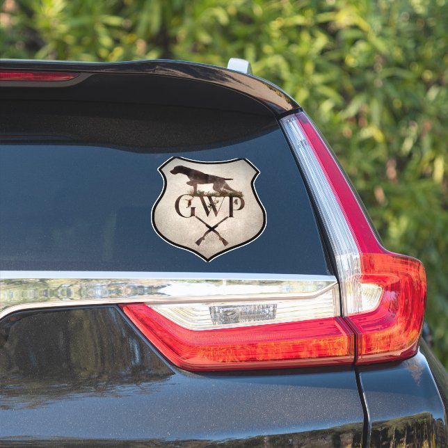 drahthaar Sticker (Auto Seite)