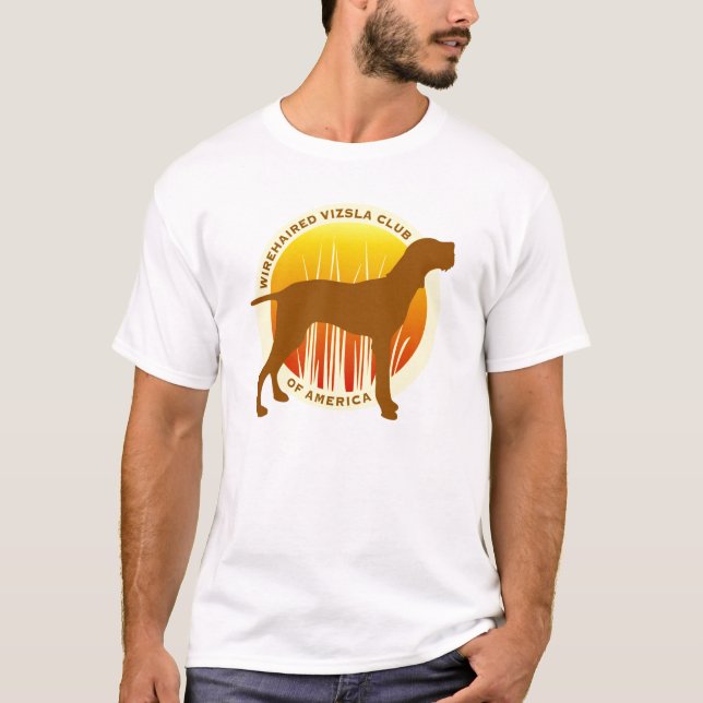 Drahthaar Vizsla Verein von Amerika-T - Shirt (Vorderseite)