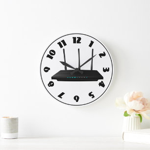 Drahtloser Router Uhr