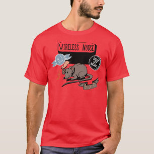 Drahtloses Maus~ lustiges neues T-Shirt