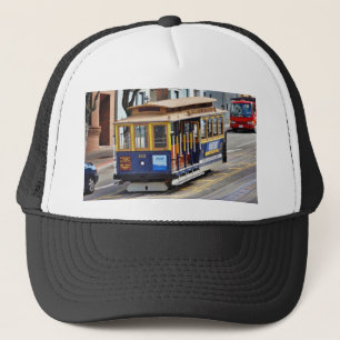 Drahtseilbahnen in San Francisco Truckerkappe