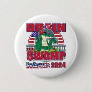 Drain-the-Swamp-DeSantis-2024 Button