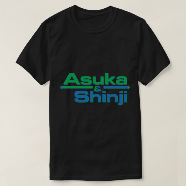 DRAKE _amp_ JOSH (NEON GENESIS EVANGELION) T-Shirt (Design vorne)